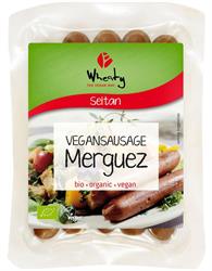 Wheaty Organic VEGANSAUSAGE Merguez 200g 